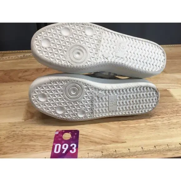 Open Edit Edlandyn Sneakers Women's 9M Blue White Canvas Lace Up Athletic Shoes - Picture 7 of 9